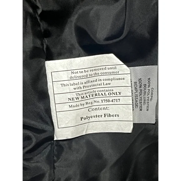 Women's Black Puffer Vest M - Picture 4 of 8